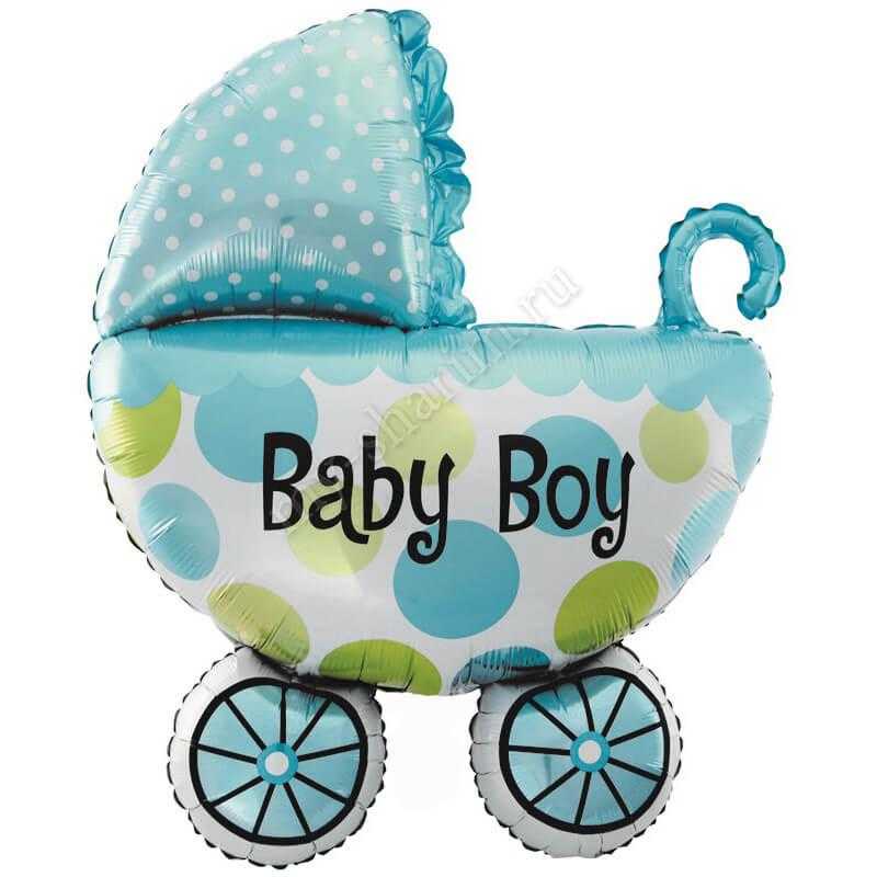 Фигура, Коляска для мальчика 107см Фигура, Коляска для мальчика 107см